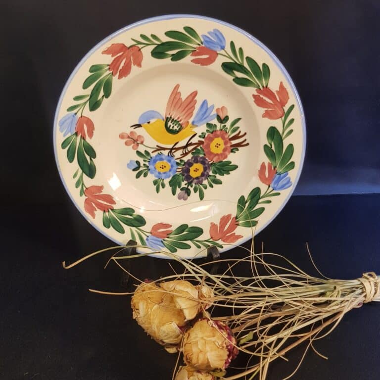 assiette creuse decorative Kormocbanya multicolore merveille et bout de chandelle