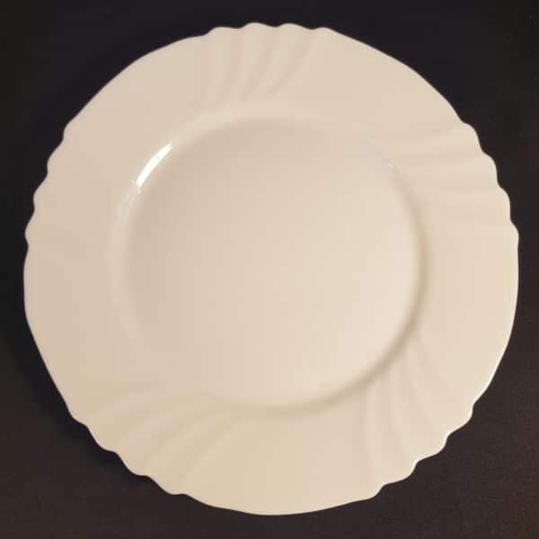 assiettes plates opaline blanche merveille et bout de chandelle 2