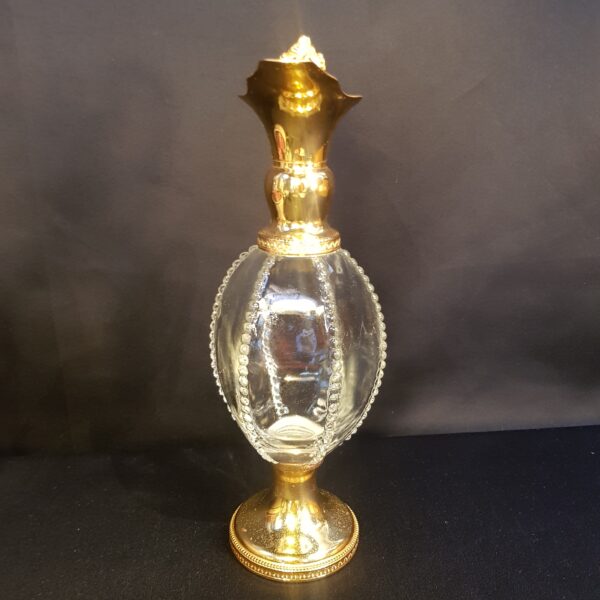 carafe liqueur verre metal merveille et bout de chandelle 4