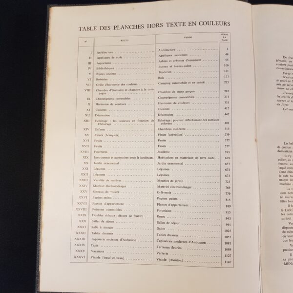 dictionnaire larousse menager 1955 merveille et bout de chandelle 8