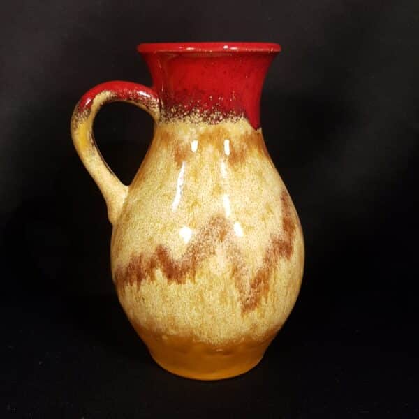 vase ceramique rouge selenium merveille et bout de chandelle 1