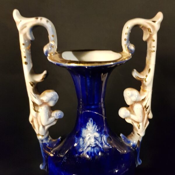 vase chrubins bleu dorure merveille et bout de chandelle 3